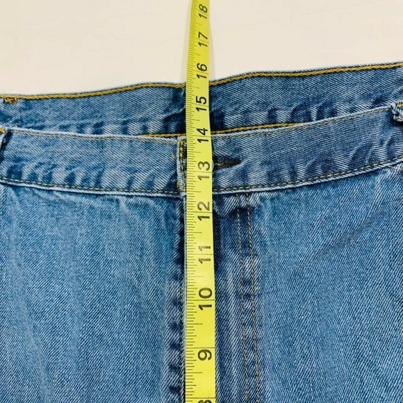Levi's 505 Regular Fit Straight Leg Jeans Red Tab Medium Wash Denim W48xL30 NWOT - Picture 12 of 12
